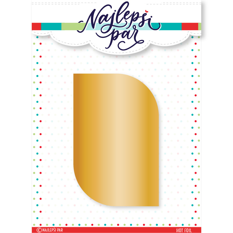 Pravokotnik - hot foil